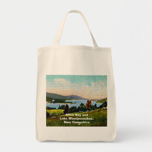 Bolso De Tela Alton Bay y Lake Winnipesaukee, New Hampshire