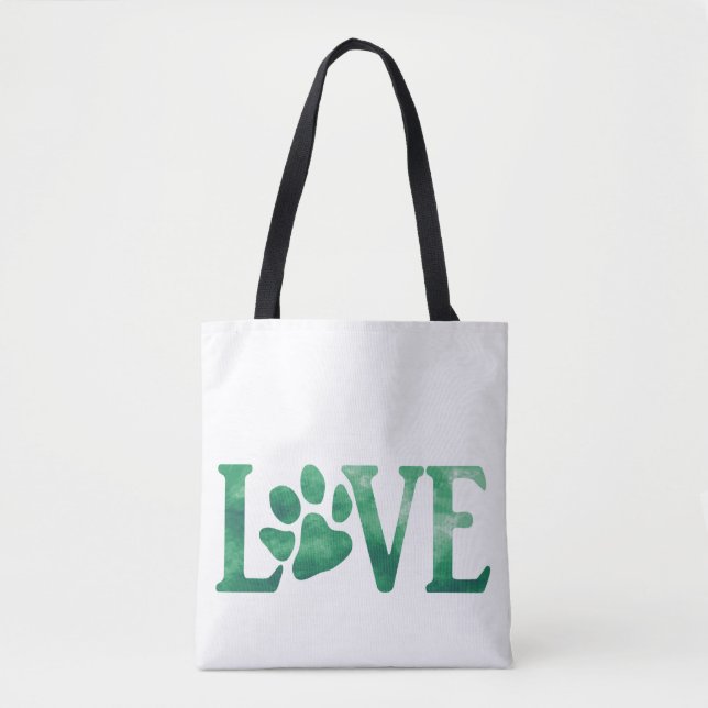 Bolso De Tela Ama Verde (Anverso)