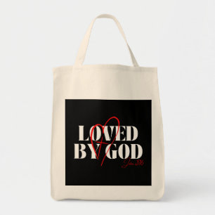 Bolso De Tela Amado por Dios - Juan 3:16