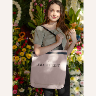 Bolso De Tela Amalfi Edit Tote Bag – Elegant Luxury Summer Style