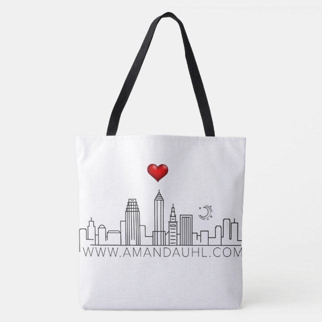 Bolso De Tela Amanda Uhl Tote Bag (Anverso)