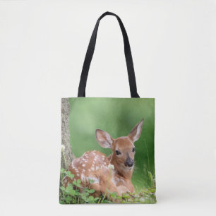 Bolso De Tela Amanecer Adorable tendido bajo un árbol