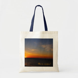 Bolso De Tela Amanecer de Pascua ~ ¡Está en pie!