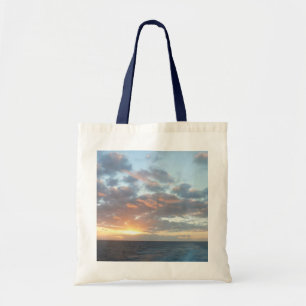 Bolso De Tela Amanecer en el mar I Pastel