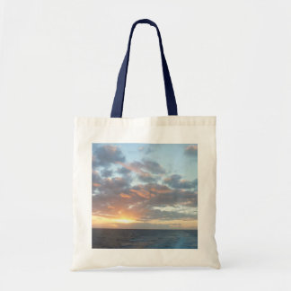 Bolso De Tela Amanecer en el mar I Pastel