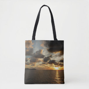 Bolso De Tela Amanecer en St. Thomas I Islas Vírgenes Estadounid