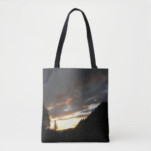 Bolso De Tela Amanecer nublado dorado........