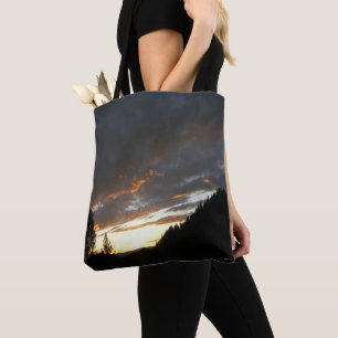 Bolso De Tela Amanecer nublado dorado......