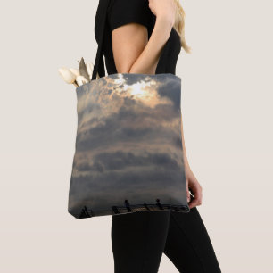 Bolso De Tela Amanecer nublado por Shirley Taylor