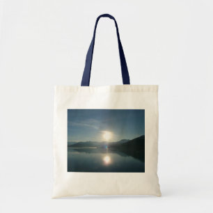Bolso De Tela Amanecer por la fotografía del College Fjord Alask