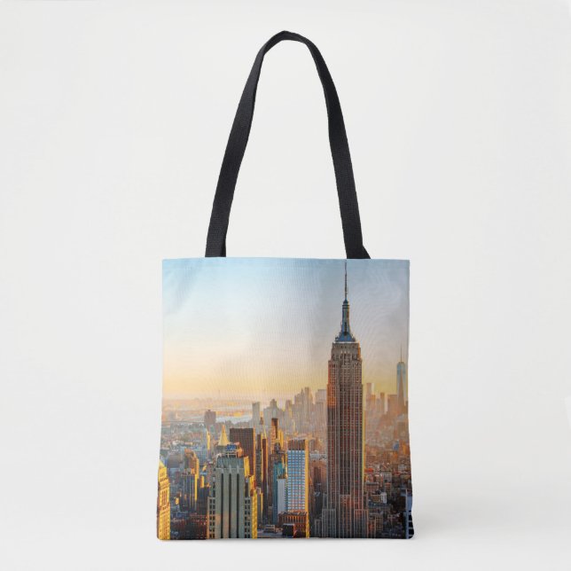 Bolso De Tela Amanecer sobre Nueva York (Anverso)