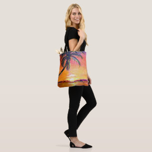 Bolso De Tela Amanecer tropical