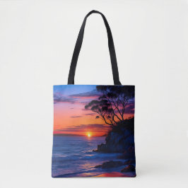Bolso De Tela Amanecer tropical