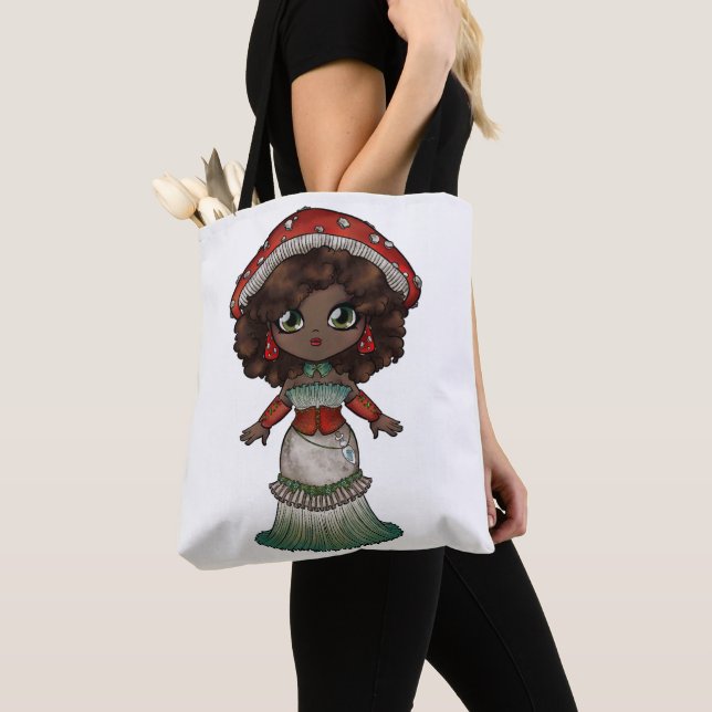 Bolso De Tela Amanita (Detalle)