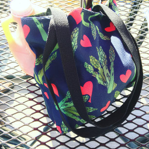 Bolso De Tela Amante Asparagus