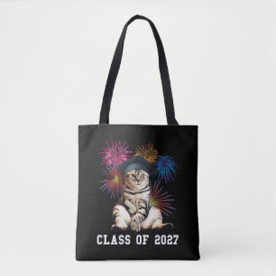 Bolso De Tela Amante de gatos de la promoción de 2027