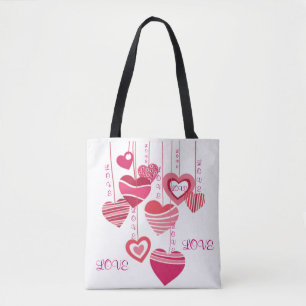 BOLSO DE TELA AMANTE DE LA COLECCIÓN DE REGALOS