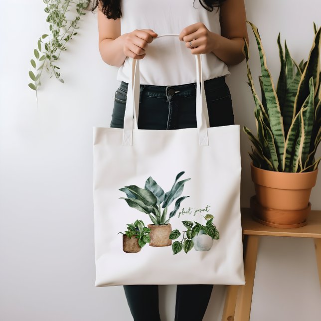 Bolso De Tela Amante de la naturaleza, padre de planta botánica (Subido por el creador)