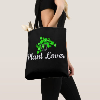 Bolso De Tela Amante de las Plantas