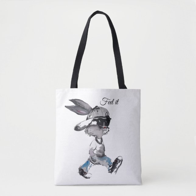 Bolso De Tela Amante de los animales (Anverso)