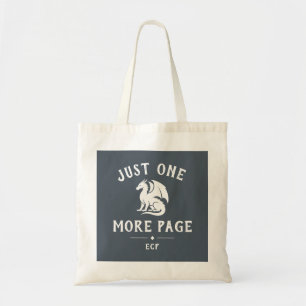 Bolso De Tela Amante de los libros divertido dicho monograma
