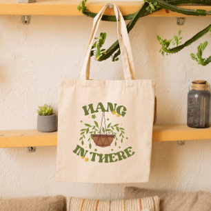 Bolso De Tela Amante de plantas de positividad botánica 'Ánimo'
