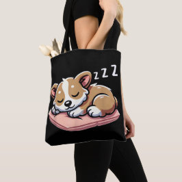 Bolso De Tela Amantes de Animales Dormidos Adorables y Lindos Pe