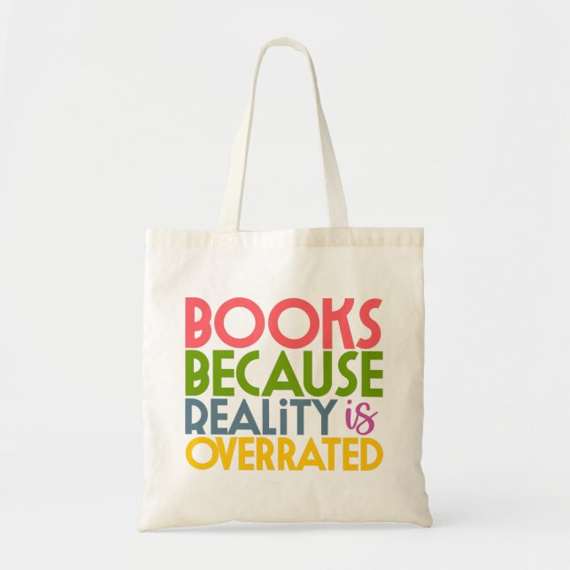 Bolso De Tela Amantes de los libros (Frente)