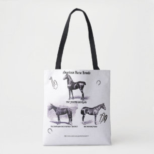 Bolso De Tela "Amantes del caballo"