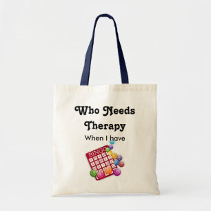 Bolso De Tela Amantes divertidos de Bingo