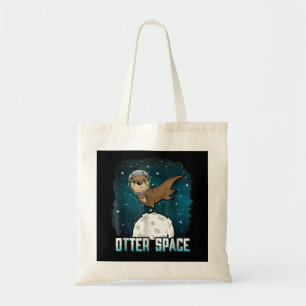 Bolso De Tela Amantes Otter Animales del espacio exterior divert