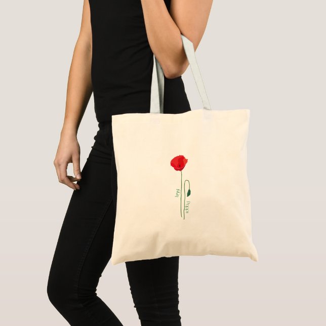 Bolso De Tela Amapola (Anverso (producto))