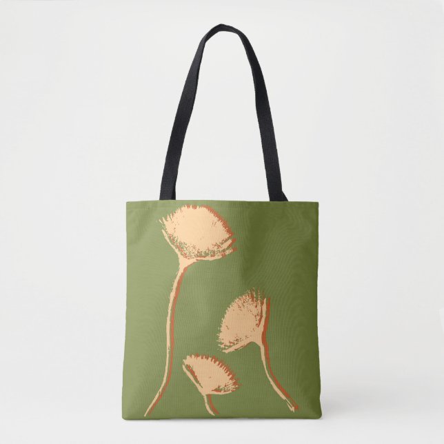 Bolso De Tela Amapola Pop (Anverso)