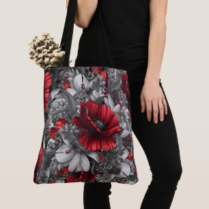 Bolso De Tela Amapolas Pops