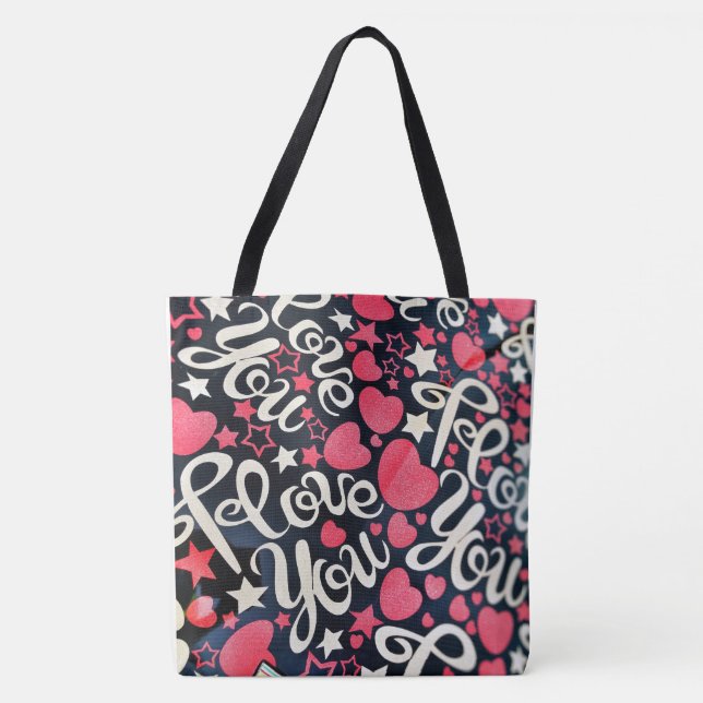 Bolso De Tela Amar (Anverso)