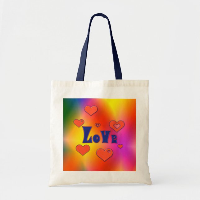 Bolso De Tela Amar (Frente)
