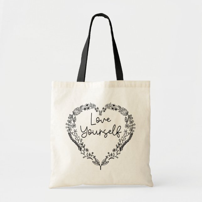Bolso De Tela Amar (Frente)