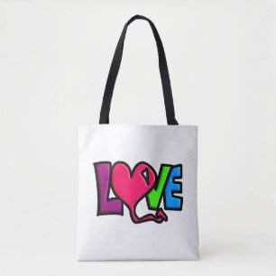 Bolso De Tela Amar