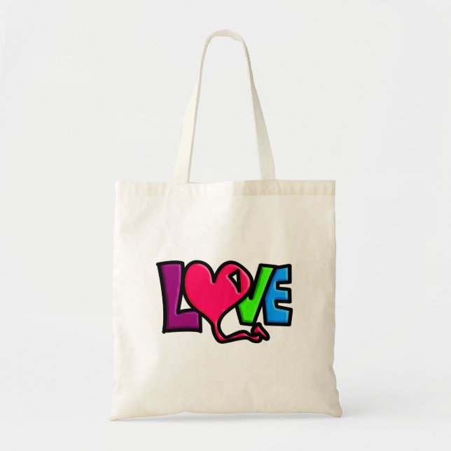 Bolso De Tela Amar (Frente)
