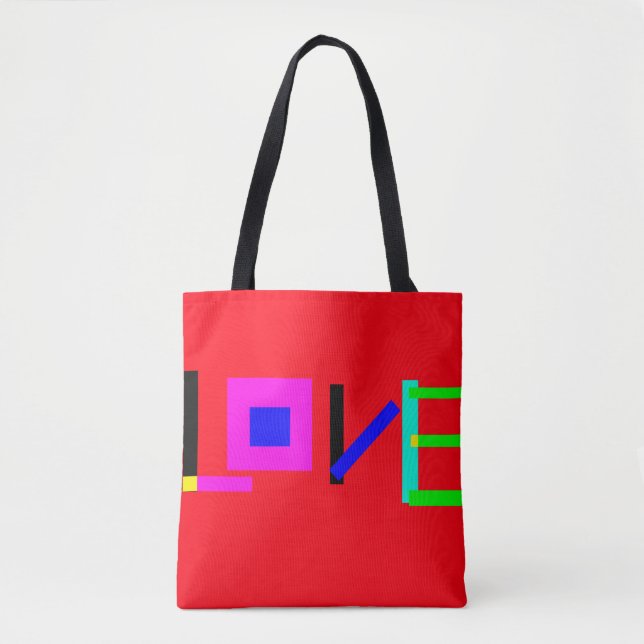 Bolso De Tela Amar (Anverso)