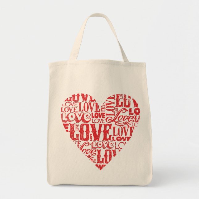 Bolso De Tela Amar 6 banderas (Frente)