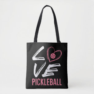 Bolso De Tela Amar a las mujeres Chicas de la pelota de cardíaca