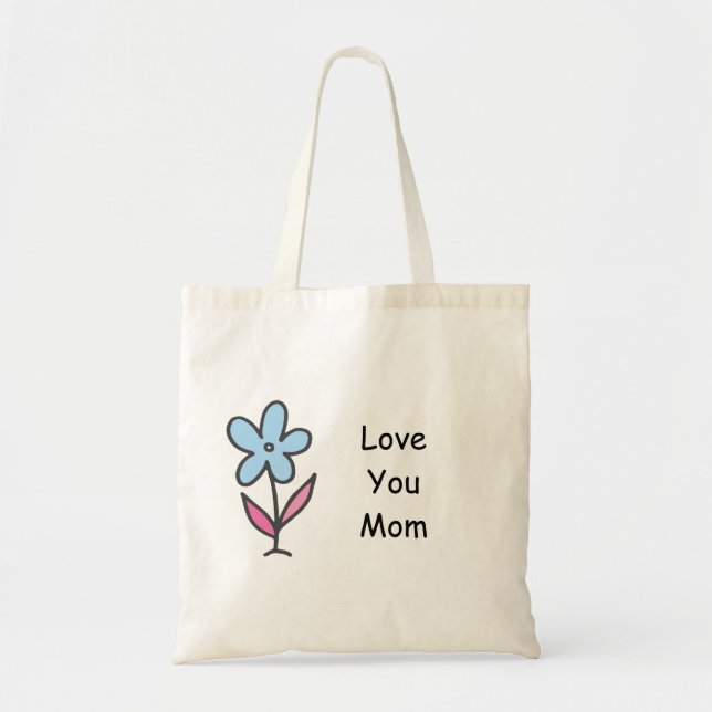 Bolso De Tela Amar a mamá (Frente)