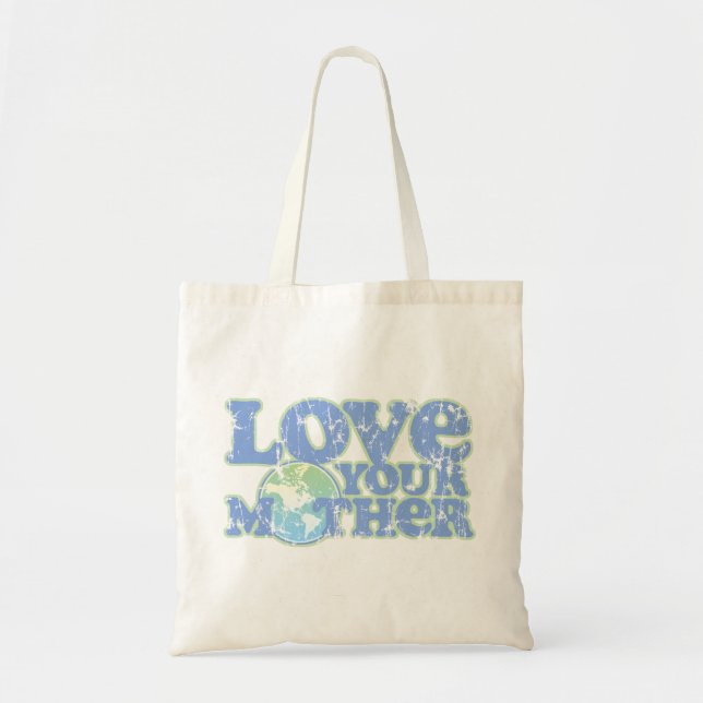 Bolso De Tela Amar a tu madre Tierra Tote Bag (Frente)