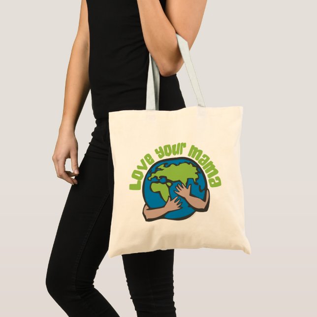 Bolso De Tela Amar a tu mamá La contaminación del cambio climáti (Anverso (producto))