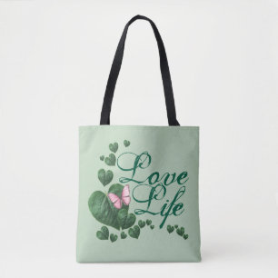 Bolso De Tela Amar la vida