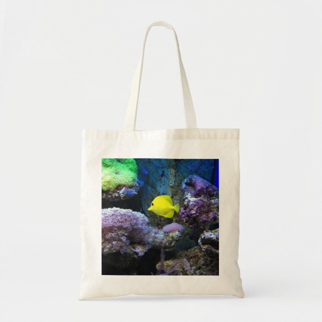 Bolso De Tela Amarillo (Frente)