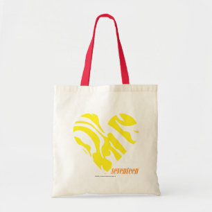 Bolso De Tela Amarillo 4 de la cebra