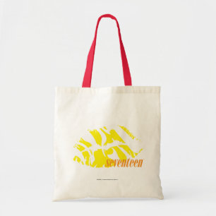 Bolso De Tela Amarillo de la cebra