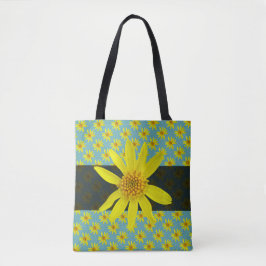 Bolso De Tela Amarillo floral botánico dulce en cualquier color